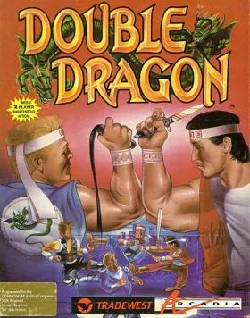 Double Dragon box cover front